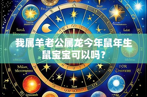 我属羊老公属龙今年鼠年生鼠宝宝可以吗？