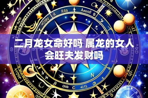 二月龙女命好吗 属龙的女人会旺夫发财吗