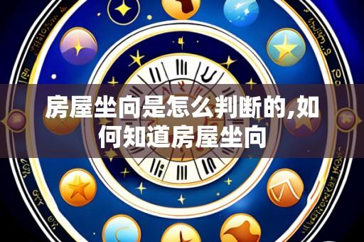 房屋坐向是怎么判断的,如何知道房屋坐向
