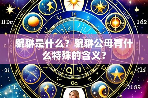 貔貅是什么？貔貅公母有什么特殊的含义？