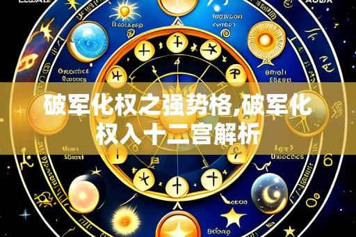 破军化权之强势格,破军化权入十二宫解析