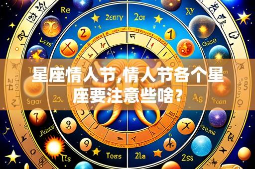 星座情人节,情人节各个星座要注意些啥？