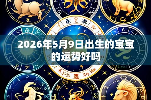 2026年5月9日出生的宝宝的运势好吗