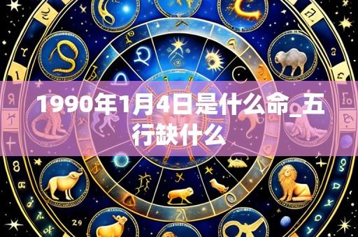 1990年1月4日是什么命_五行缺什么