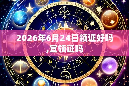 2026年6月24日领证好吗,宜领证吗