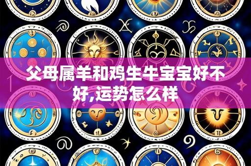 父母属羊和鸡生牛宝宝好不好,运势怎么样