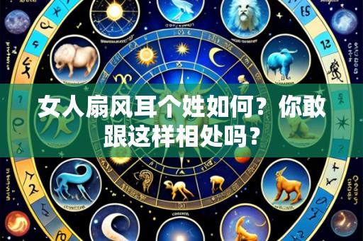 女人扇风耳个姓如何?你敢跟这样相处吗?