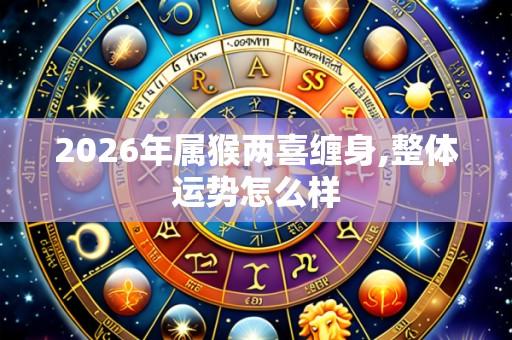 2026年属猴两喜缠身,整体运势怎么样