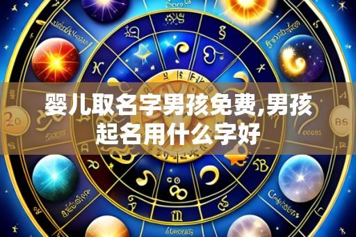 婴儿取名字男孩免费,男孩起名用什么字好