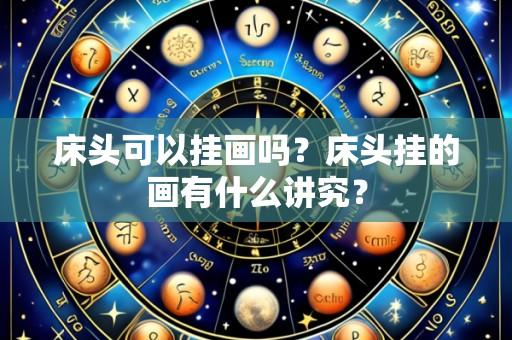 床头可以挂画吗?床头挂的画有什么讲究?