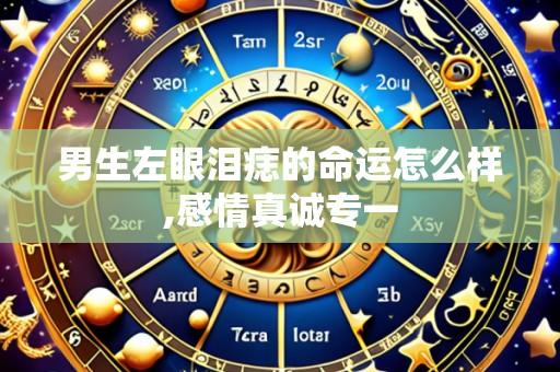 男生左眼泪痣的命运怎么样,感情真诚专一
