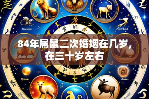 84年属鼠二次婚姻在几岁,在三十岁左右