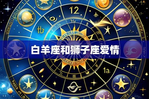 白羊座和狮子座爱情