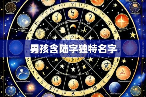男孩含陆字独特名字