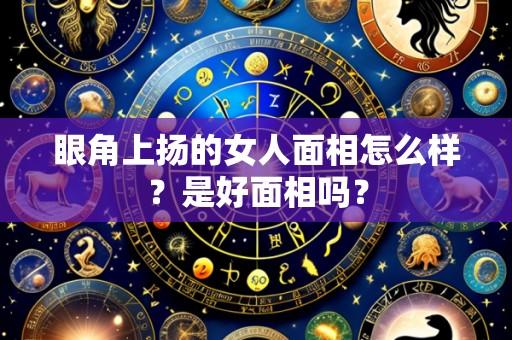 眼角上扬的女人面相怎么样?是好面相吗?