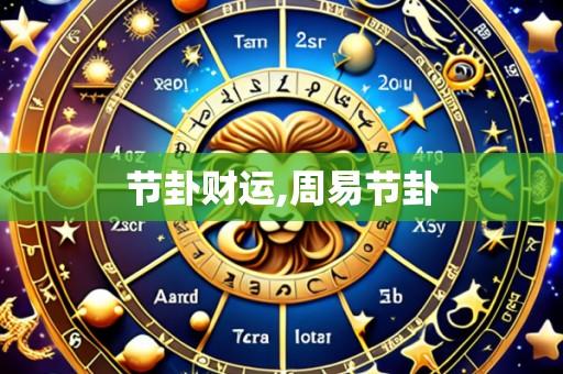 节卦财运,周易节卦
