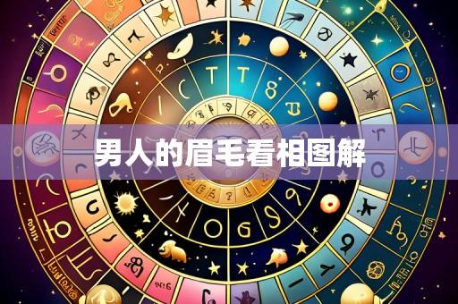 男人的眉毛看相图解
