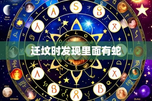 迁坟时发现里面有蛇