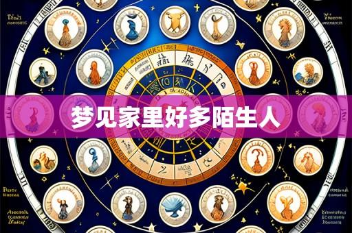 梦见家里好多陌生人