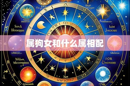 属狗女和什么属相配
