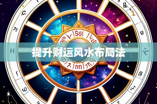 提升财运风水布局法