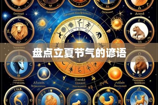 盘点立夏节气的谚语