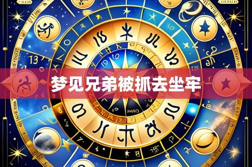 梦见兄弟被抓去坐牢