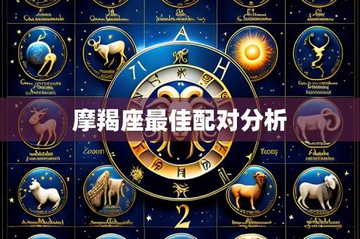 摩羯座最佳配对分析