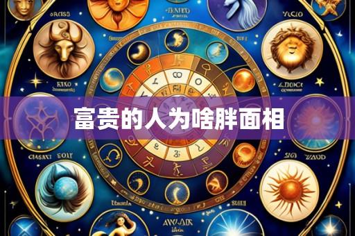 富贵的人为啥胖面相