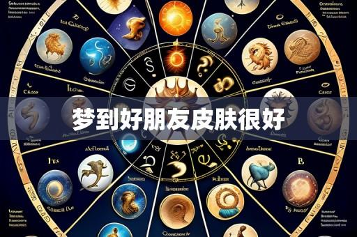 梦到好朋友皮肤很好