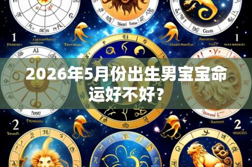 2026年5月份出生男宝宝命运好不好？