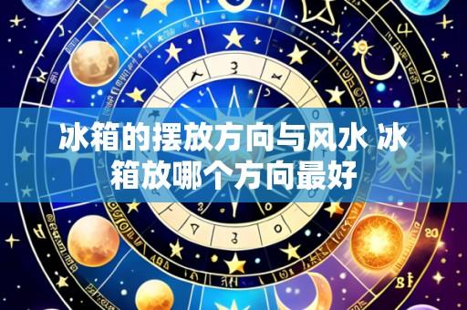 冰箱的摆放方向与风水 冰箱放哪个方向最好