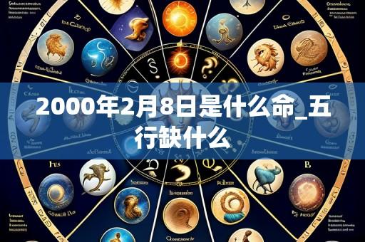 2000年2月8日是什么命_五行缺什么