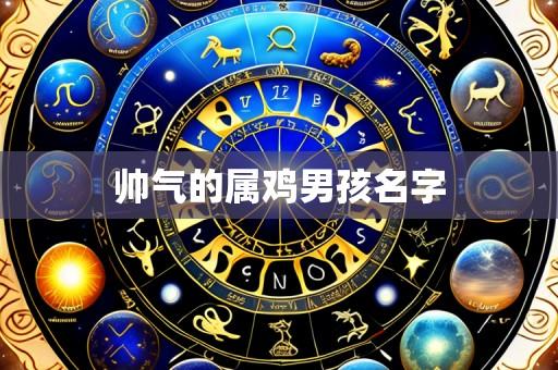 帅气的属鸡男孩名字