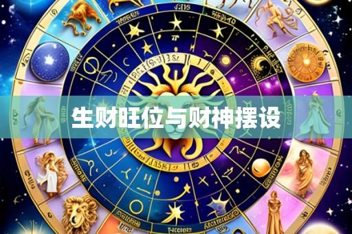 生财旺位与财神摆设