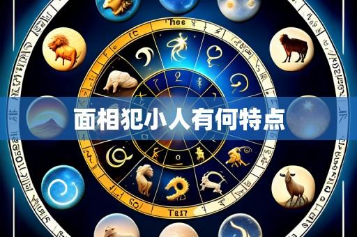 面相犯小人有何特点
