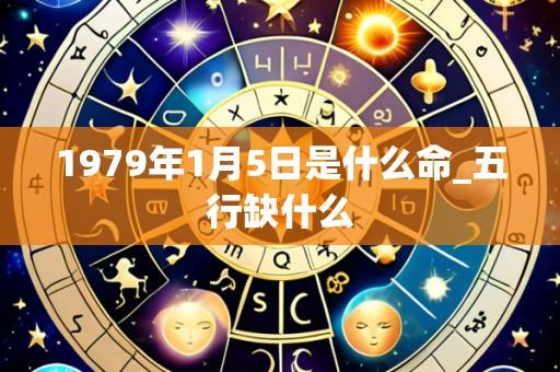 1979年1月5日是什么命_五行缺什么