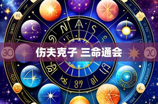 伤夫克子 三命通会