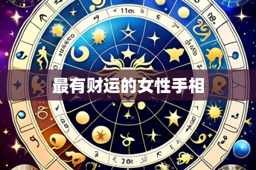 最有财运的女性手相