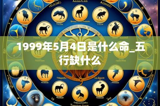 1999年5月4日是什么命_五行缺什么