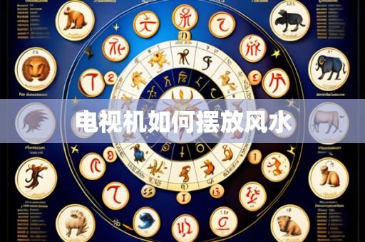 电视机如何摆放风水