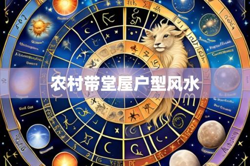 农村带堂屋户型风水
