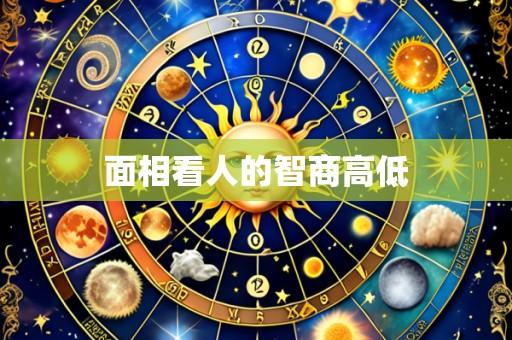 面相看人的智商高低