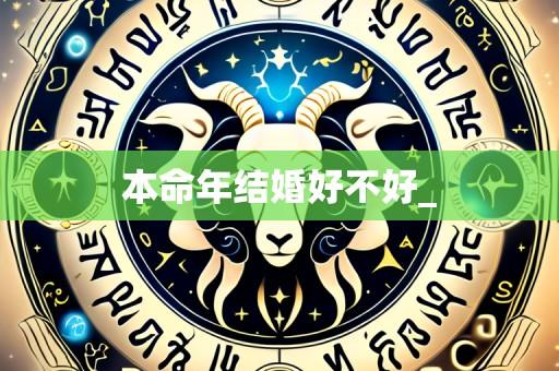 本命年结婚好不好_