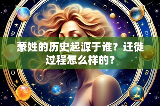 蒙姓的历史起源于谁？迁徙过程怎么样的？