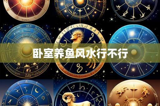 卧室养鱼风水行不行