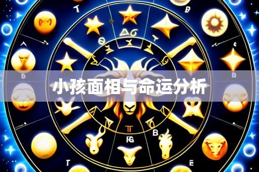 小孩面相与命运分析
