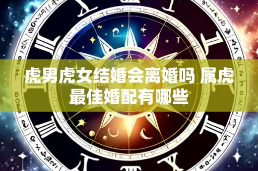 虎男虎女结婚会离婚吗 属虎最佳婚配有哪些