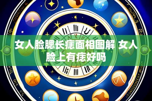 女人脸腮长痣面相图解 女人脸上有痣好吗