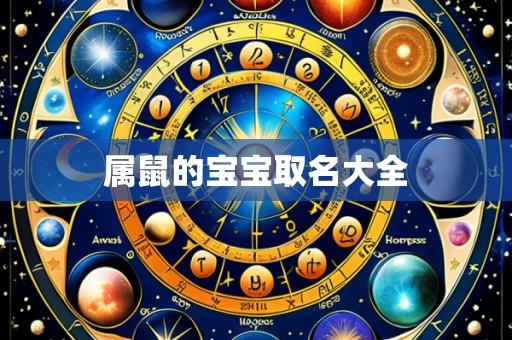 属鼠的宝宝取名大全